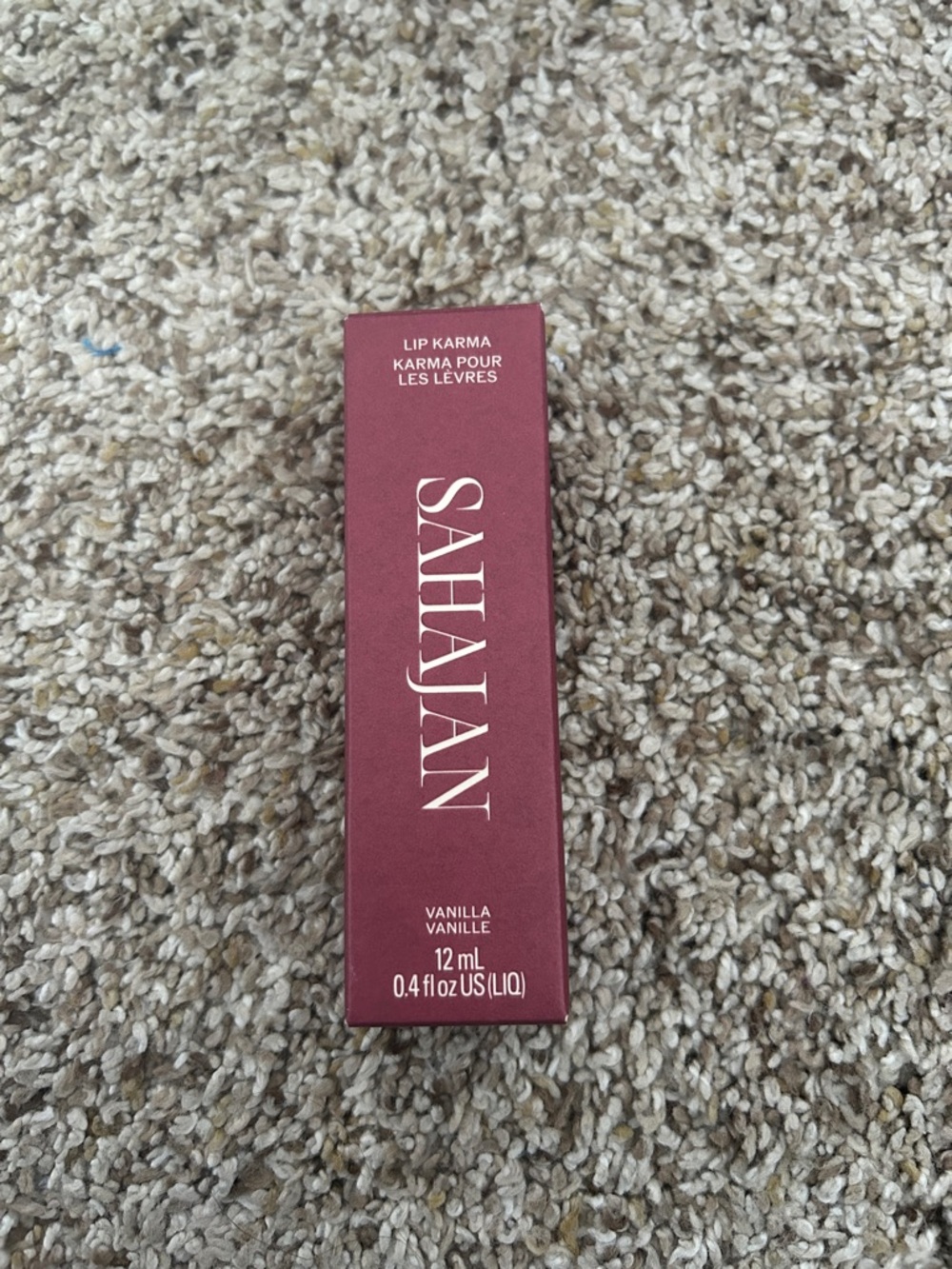 Sahajan Lip Karma in Vanilla